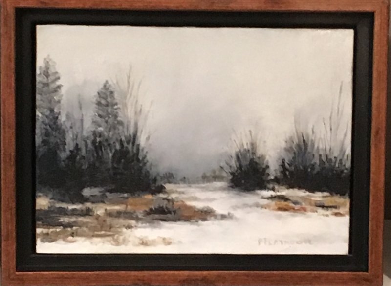 Winter River by artist Pat Flathouse